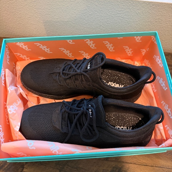 Snibbs Orbit Black Speckle Lace Up Sneakers Mens 11.5 Gym Shoes - Picture 8 of 9